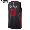 Dres Miami Heat Bam Adebayo Nike 2023-24 City Edition Crno Swingman - Dječji